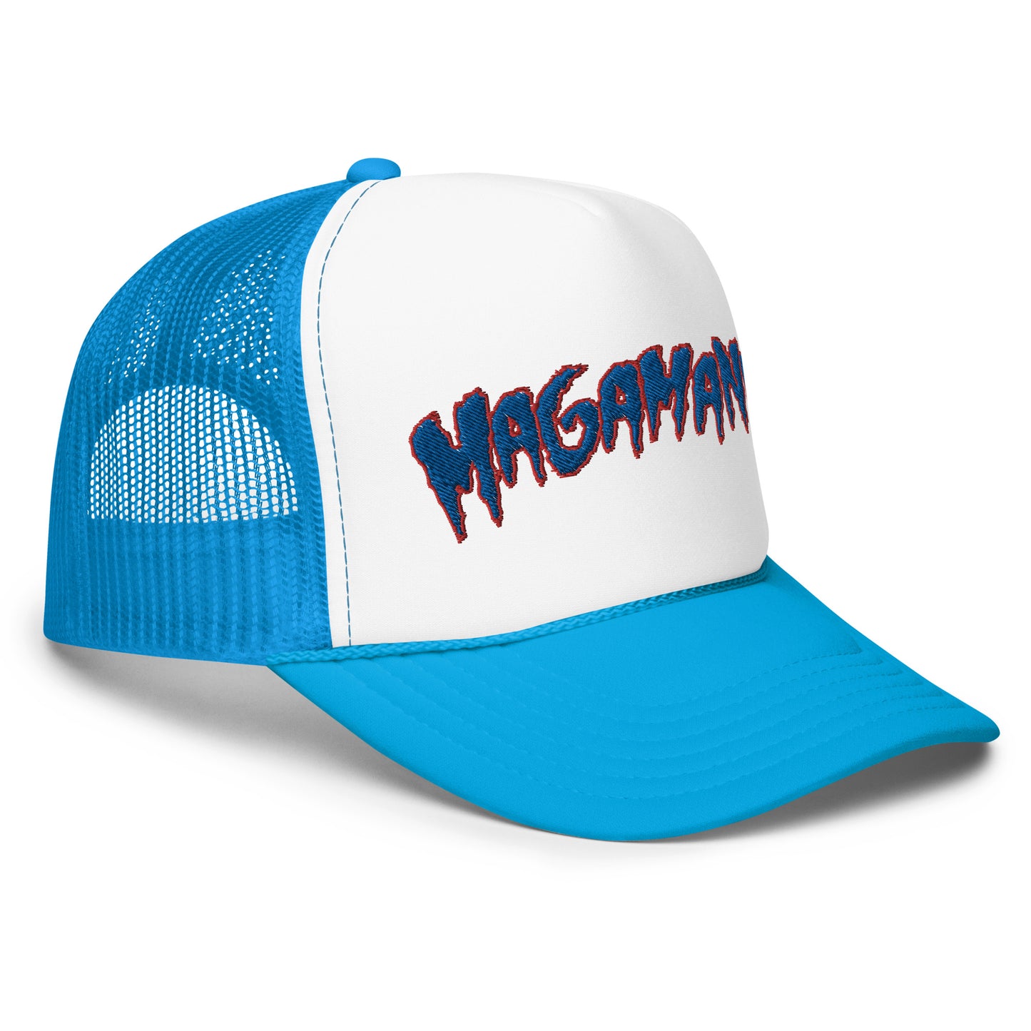 Magamania Foam trucker hat - Blue Embroidery