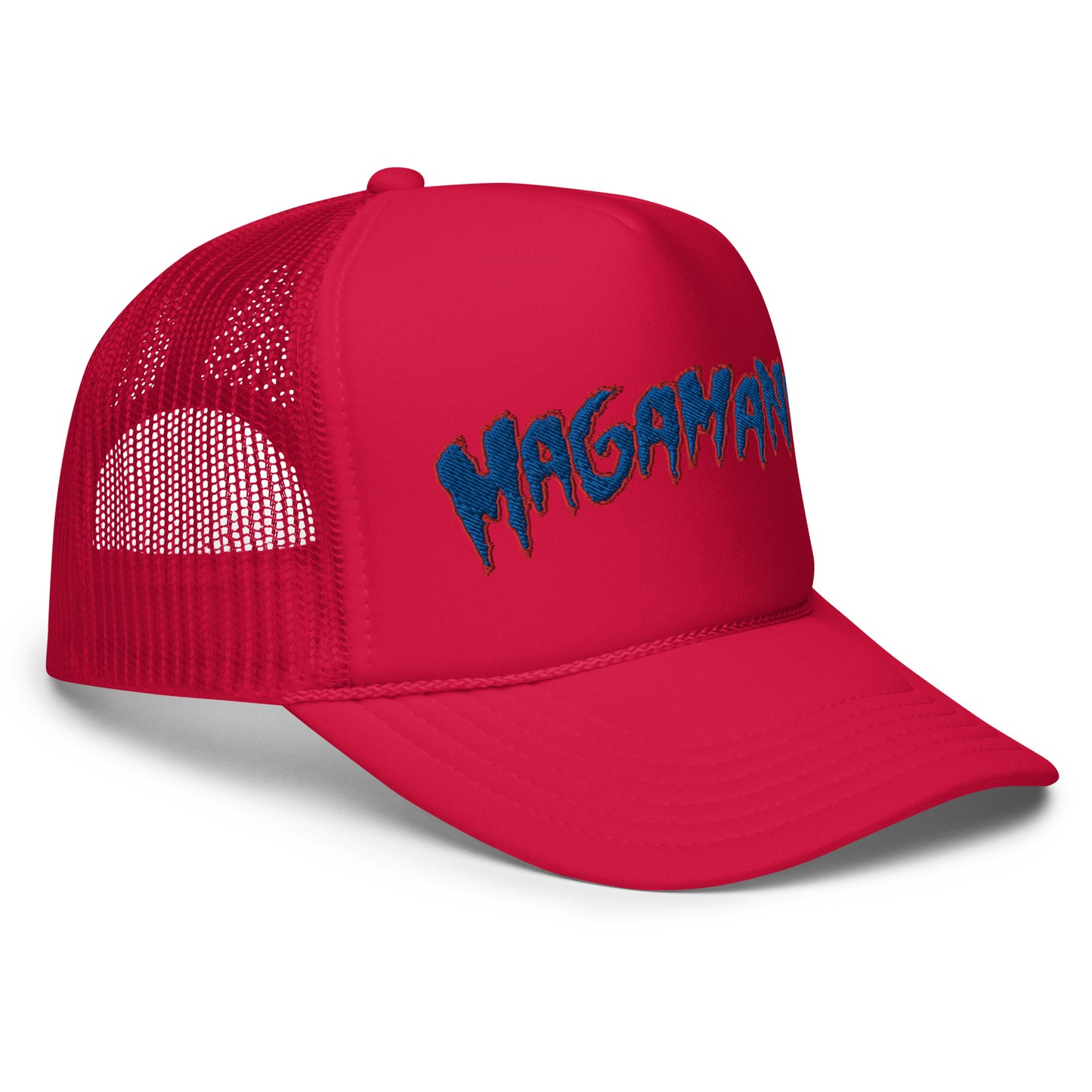 Magamania Foam trucker hat - Blue Embroidery