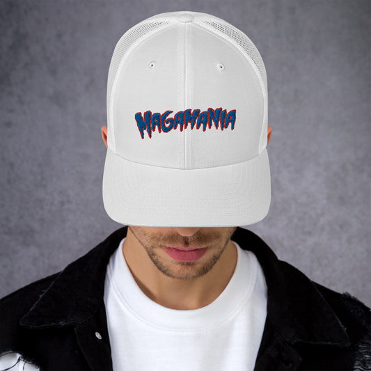 Magamania Retro Trucker Cap w/blue